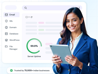 Hosting platform illustration